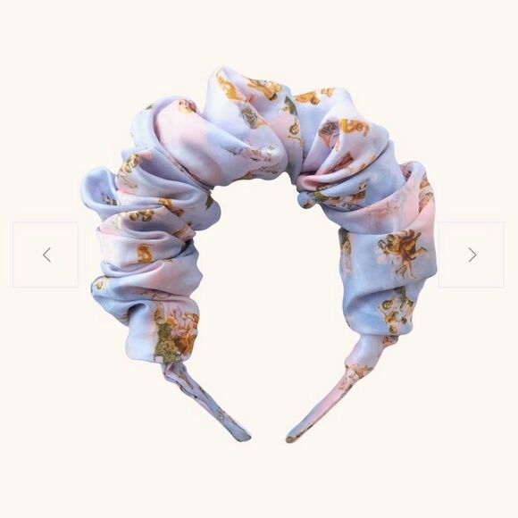 Common Era Botticelli's Daydream Ruched Headband - Picture 5 of 9